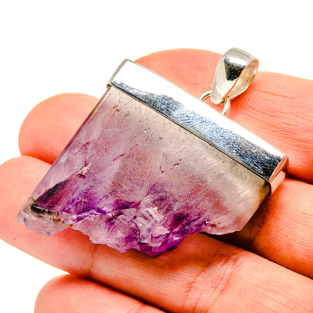 Amethyst Stalactite Pendants handcrafted by Anasilvercos - PD753093