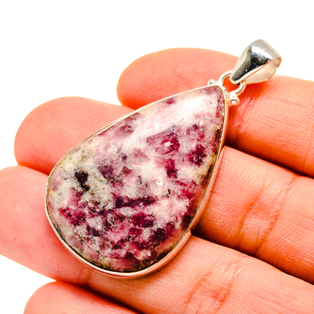 Lepidolite Pendants handcrafted by Anasilvercos - PD753107