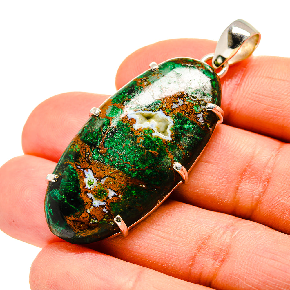Chrysocolla Pendants handcrafted by Anasilvercos - PD753109