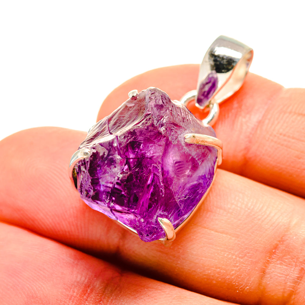 Amethyst Pendants handcrafted by Anasilvercos - PD753123