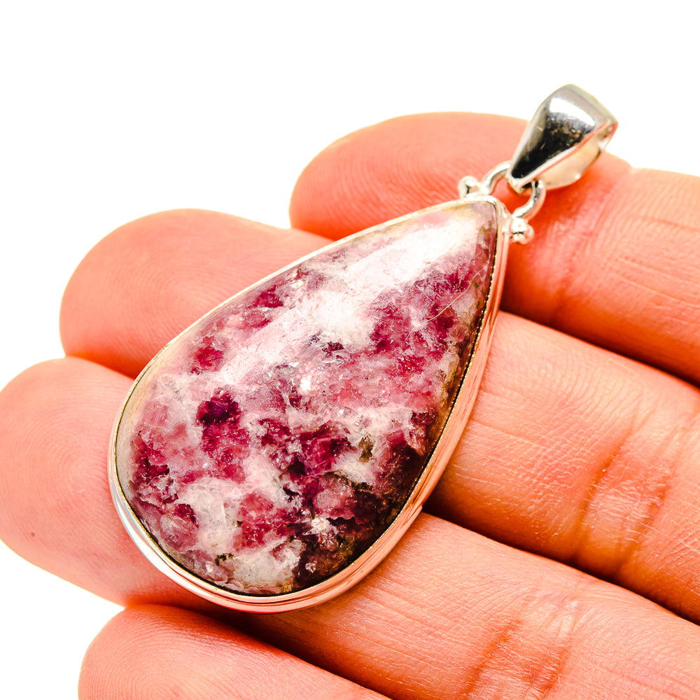 Lepidolite Pendants handcrafted by Anasilvercos - PD753215