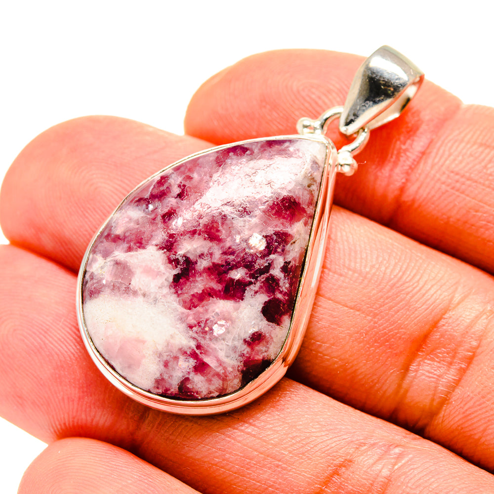 Lepidolite Pendants handcrafted by Anasilvercos - PD753270