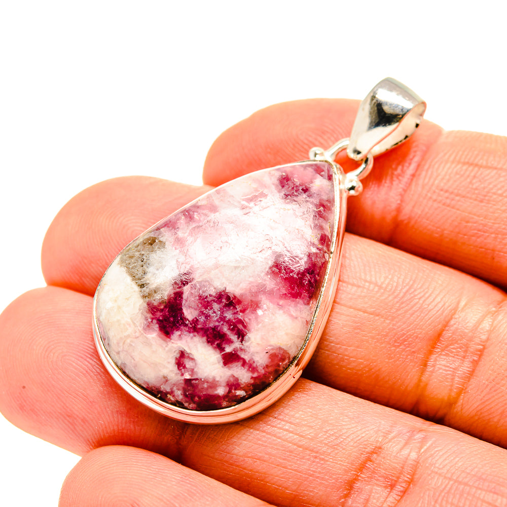 Lepidolite Pendants handcrafted by Anasilvercos - PD753305