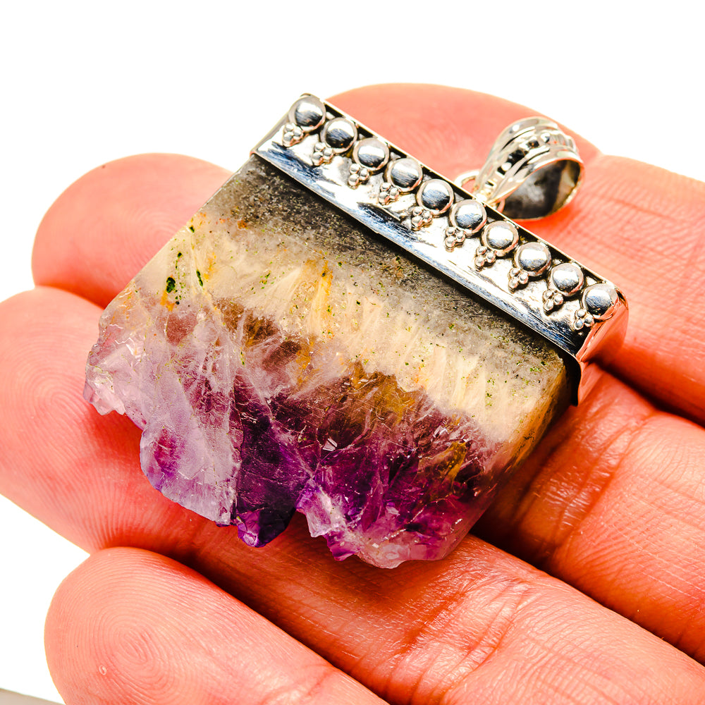 Amethyst Stalactite Pendants handcrafted by Anasilvercos - PD753323