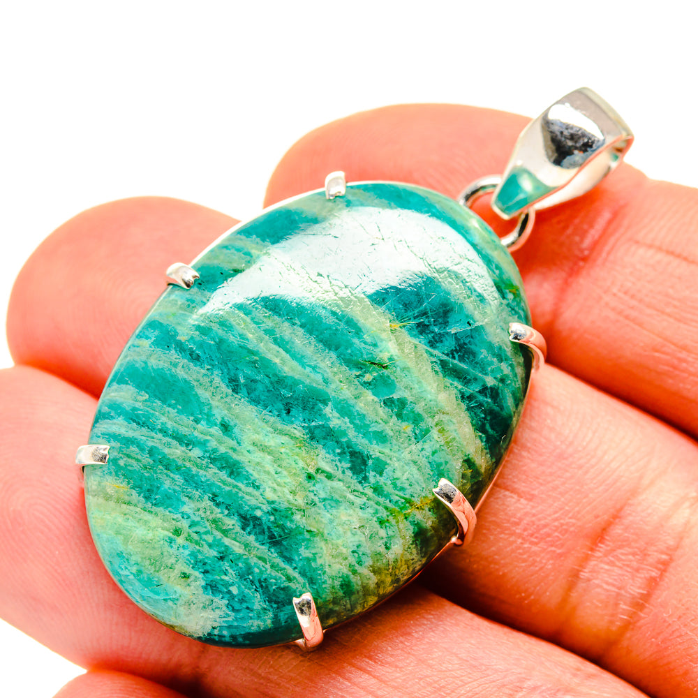 Amazonite Pendants handcrafted by Anasilvercos - PD753379