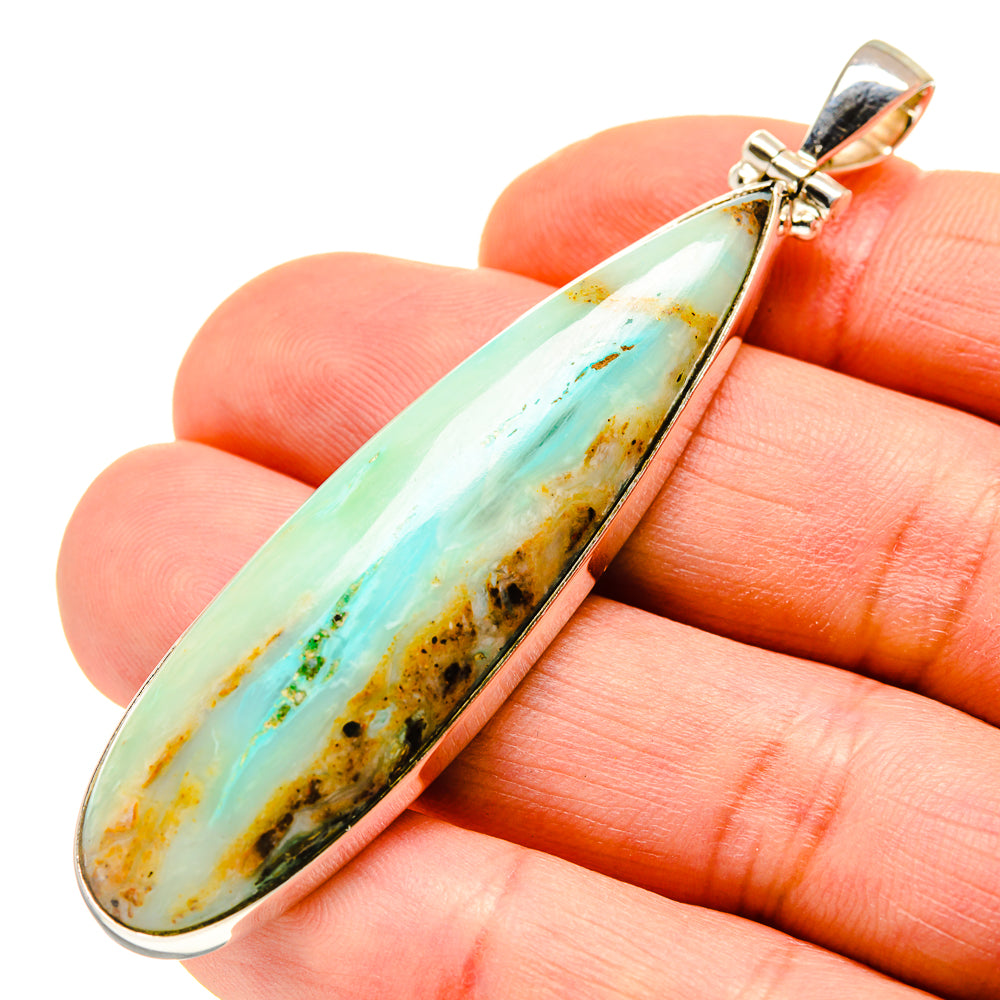 Peruvian Opal Pendants handcrafted by Anasilvercos - PD753389