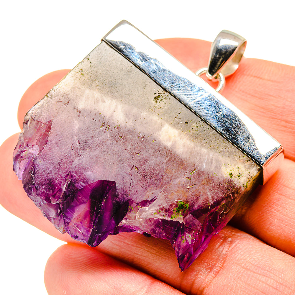 Amethyst Stalactite Pendants handcrafted by Anasilvercos - PD753394