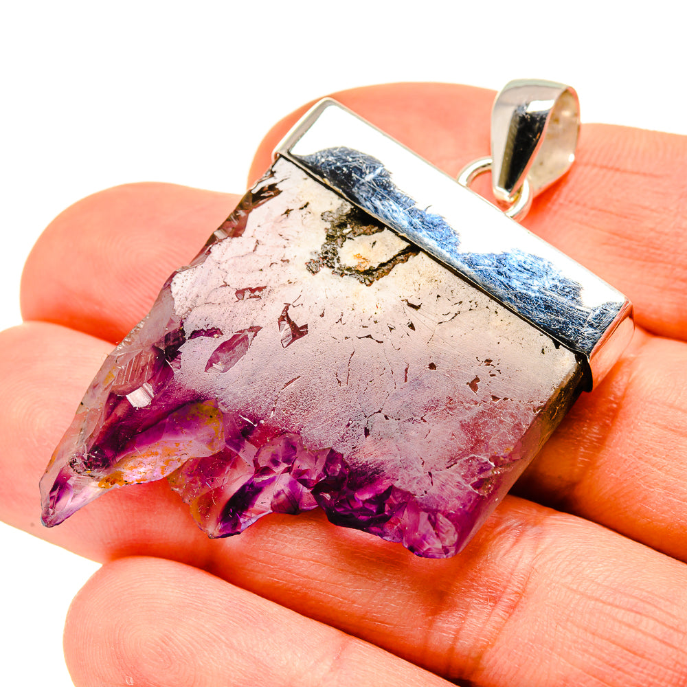Amethyst Stalactite Pendants handcrafted by Anasilvercos - PD753396