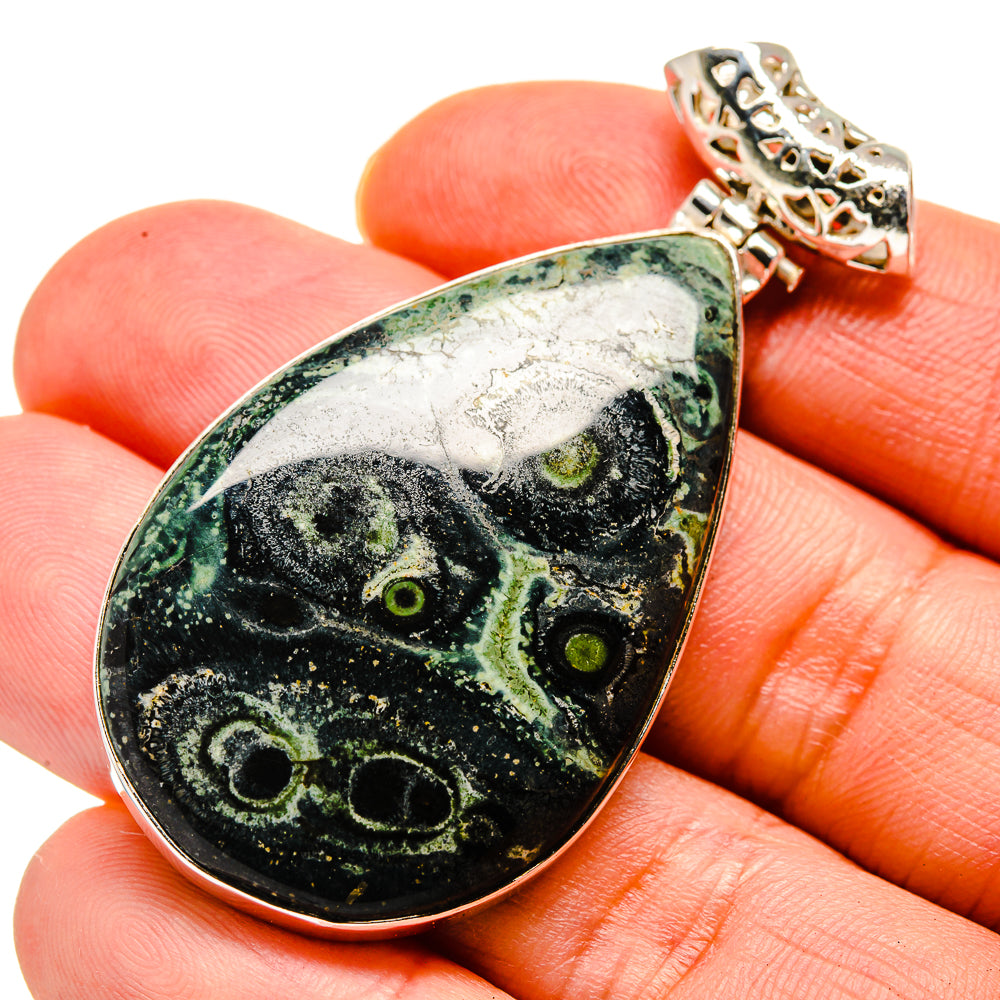 Kambaba Jasper Pendants handcrafted by Anasilvercos - PD753403