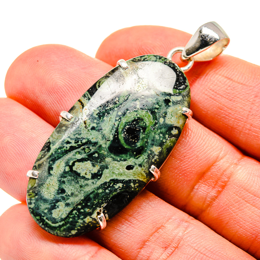 Kambaba Jasper Pendants handcrafted by Anasilvercos - PD753407