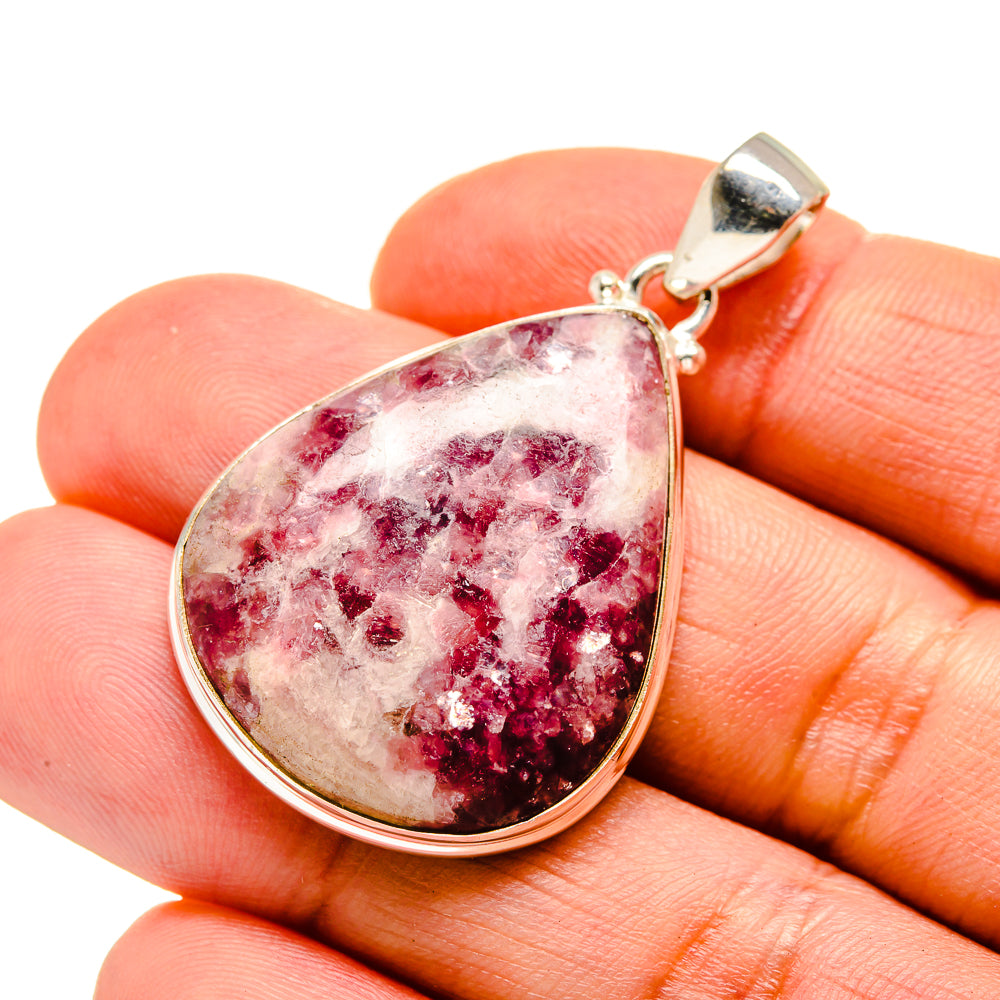 Lepidolite Pendants handcrafted by Anasilvercos - PD753418