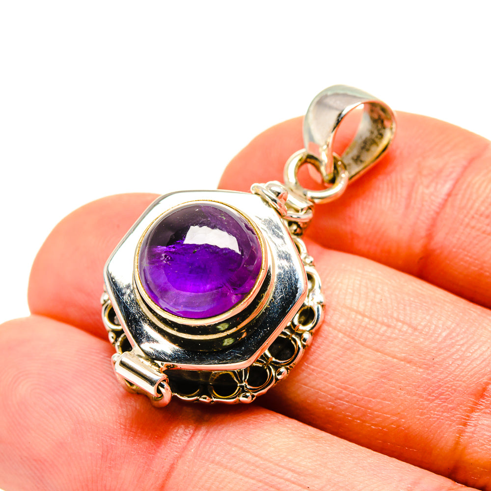 Amethyst Pendants handcrafted by Anasilvercos - PD753451