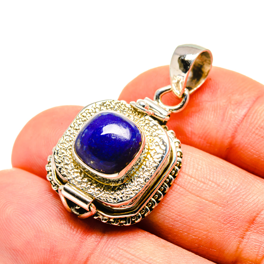 Lapis Lazuli Pendants handcrafted by Anasilvercos - PD753452