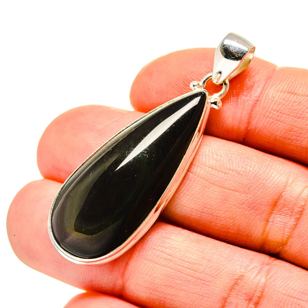 Hypersthene Pendants handcrafted by Anasilvercos - PD753484