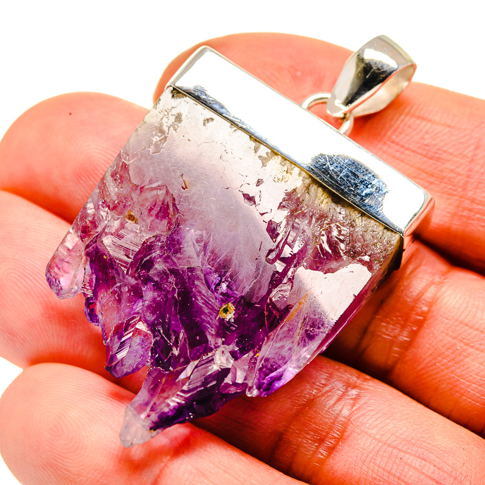Amethyst Stalactite Pendants handcrafted by Anasilvercos - PD753490