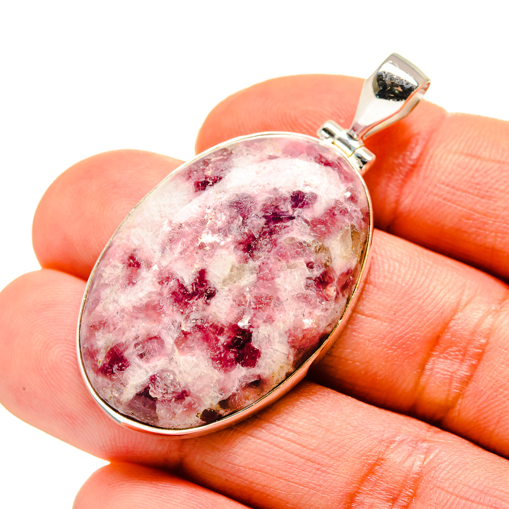 Lepidolite Pendants handcrafted by Anasilvercos - PD753492
