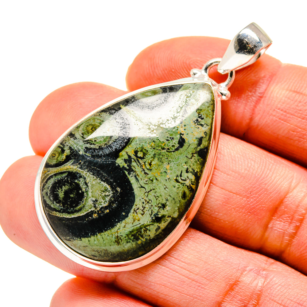 Kambaba Jasper Pendants handcrafted by Anasilvercos - PD753496