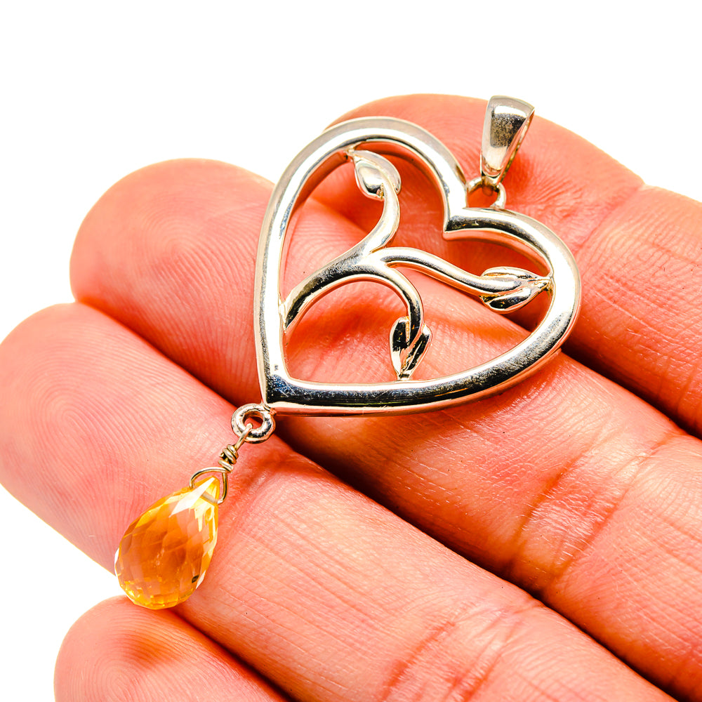 Citrine Pendants handcrafted by Anasilvercos - PD753513