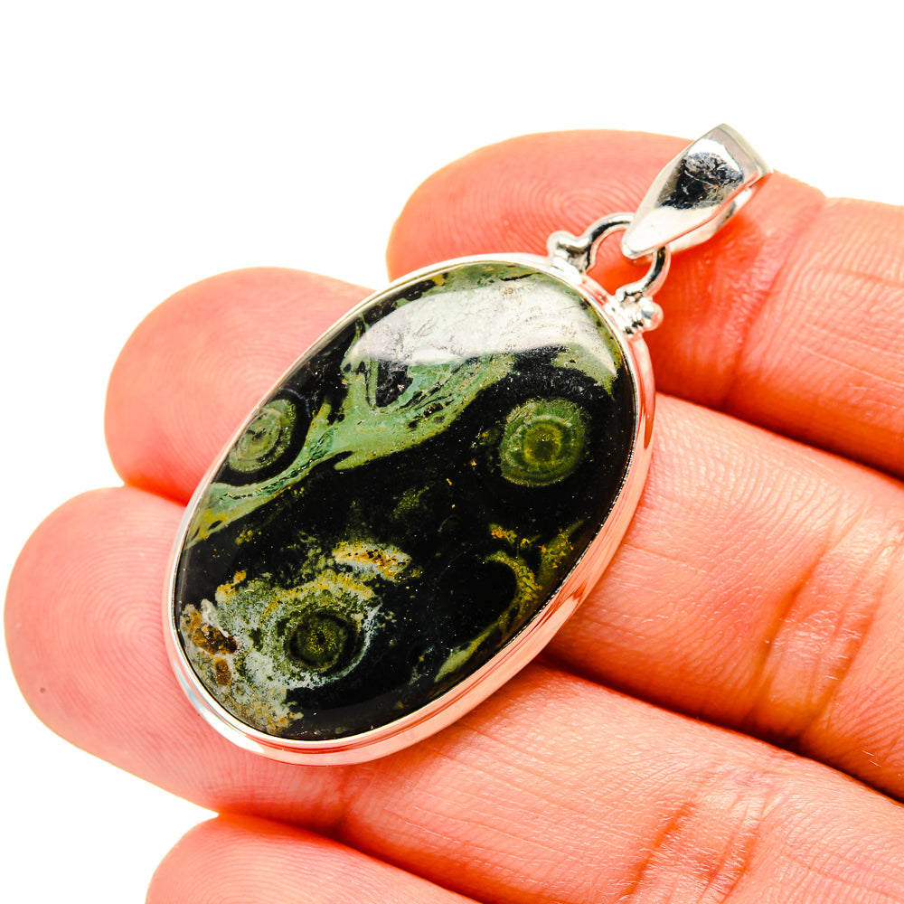 Kambaba Jasper Pendants handcrafted by Anasilvercos - PD753566
