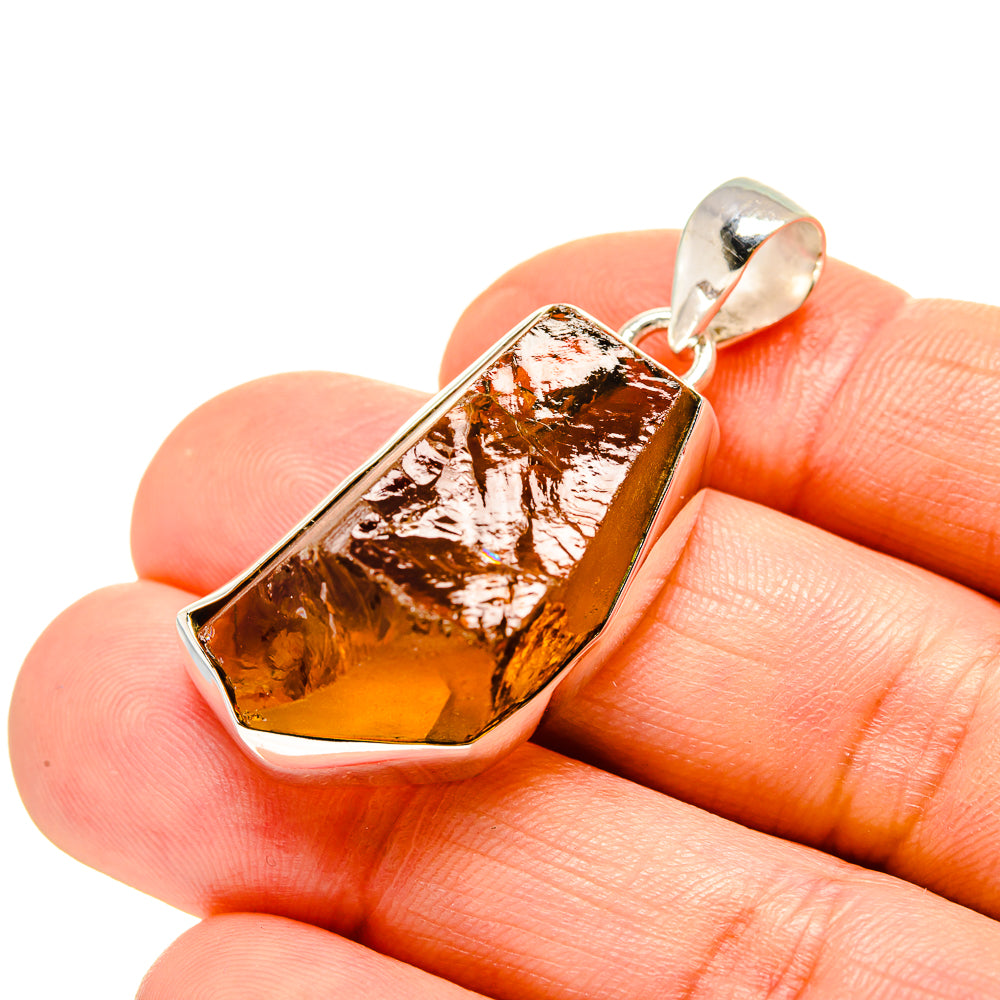Citrine Pendants handcrafted by Anasilvercos - PD753672