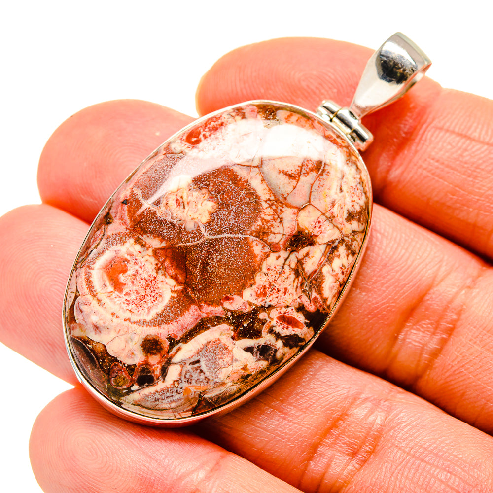 Poppy Jasper Pendants handcrafted by Anasilvercos - PD753678