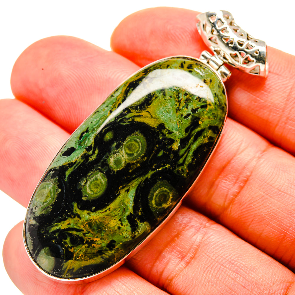 Kambaba Jasper Pendants handcrafted by Anasilvercos - PD753696