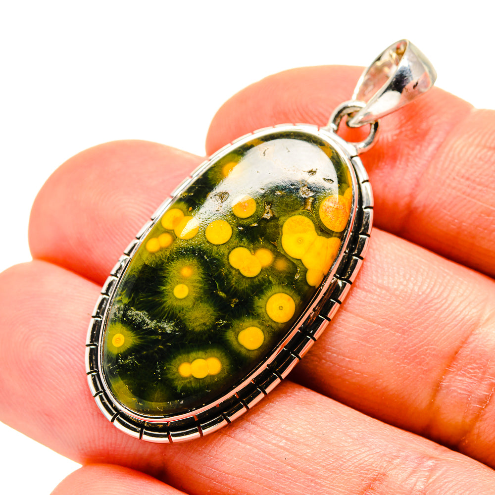 Ocean Jasper Pendants handcrafted by Anasilvercos - PD753738