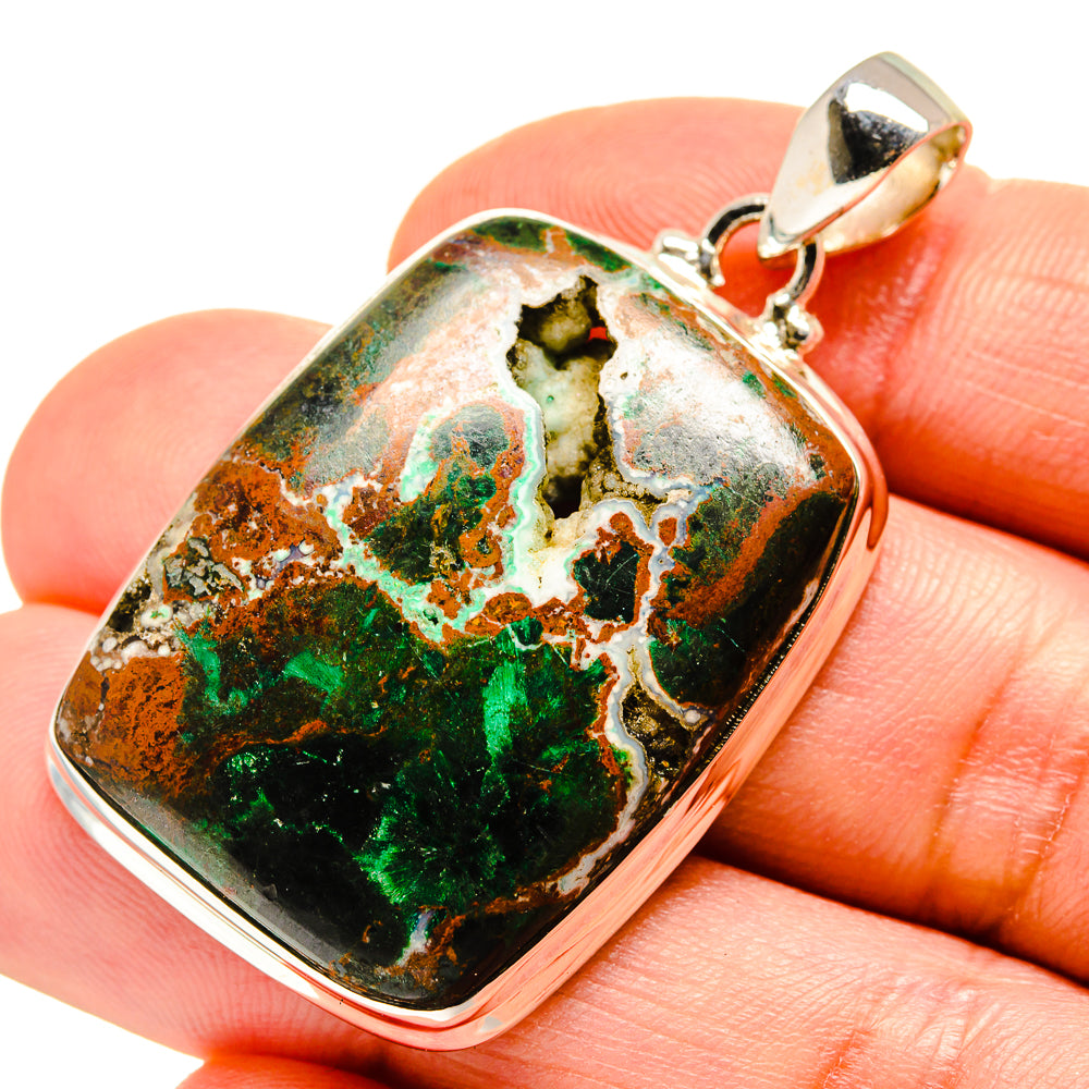 Chrysocolla Pendants handcrafted by Anasilvercos - PD753742