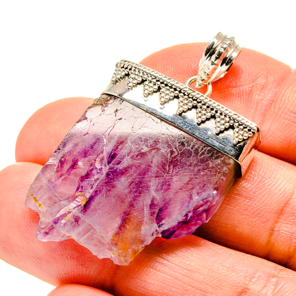 Amethyst Stalactite Pendants handcrafted by Anasilvercos - PD753746