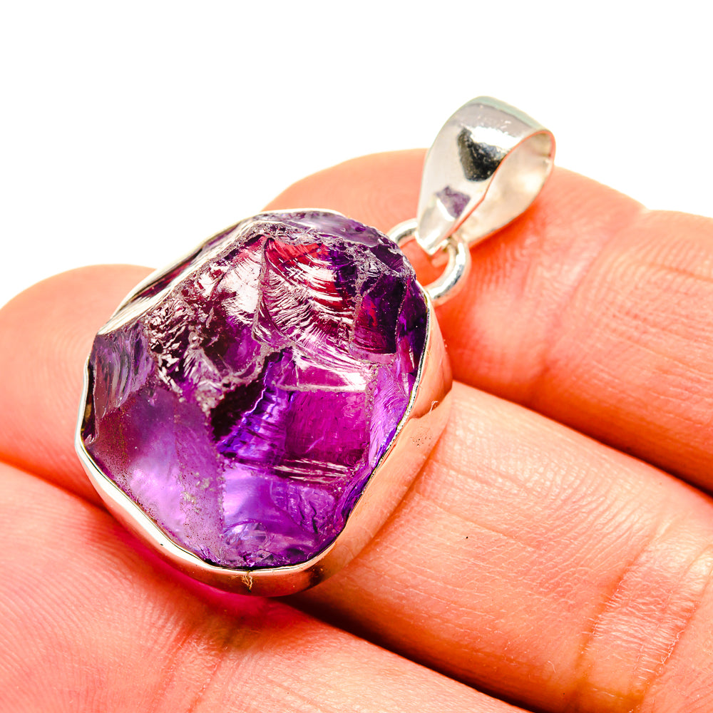 Amethyst Pendants handcrafted by Anasilvercos - PD753767