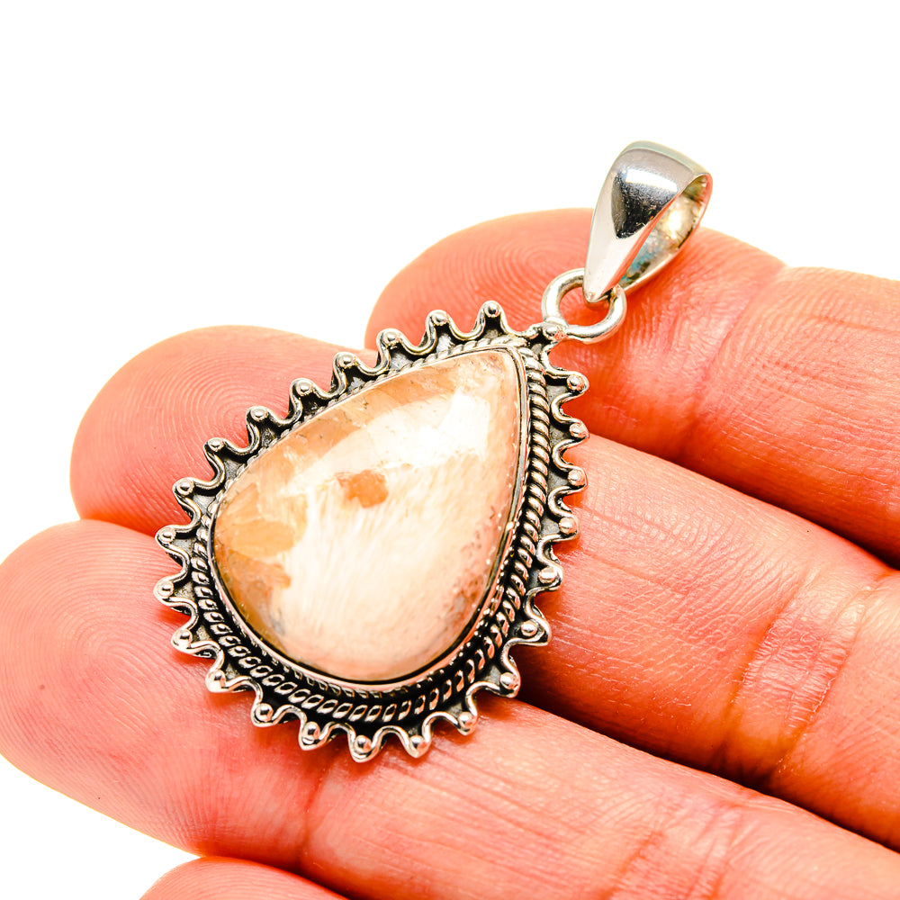 Scolecite Pendants handcrafted by Anasilvercos - PD753803