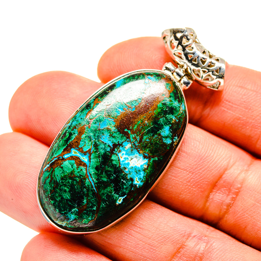 Chrysocolla Pendants handcrafted by Anasilvercos - PD753822
