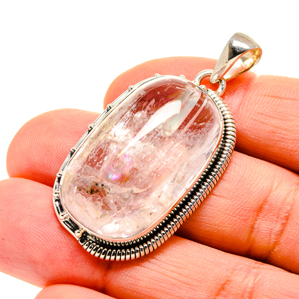 Rainbow Moonstone Pendants handcrafted by Anasilvercos - PD753851