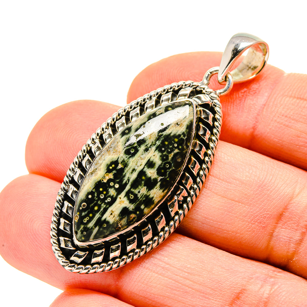 Ocean Jasper Pendants handcrafted by Anasilvercos - PD753873