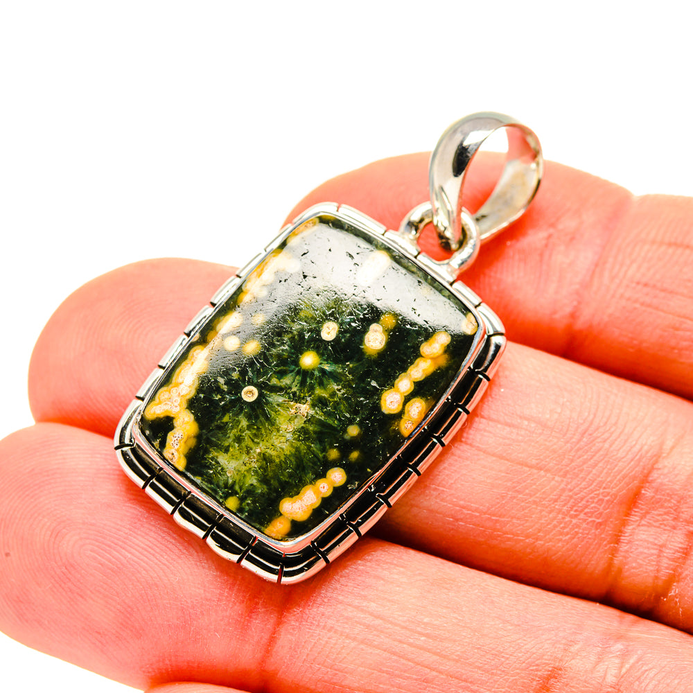 Ocean Jasper Pendants handcrafted by Anasilvercos - PD753878