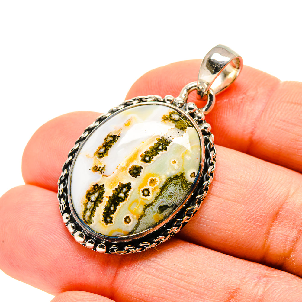 Ocean Jasper Pendants handcrafted by Anasilvercos - PD753893