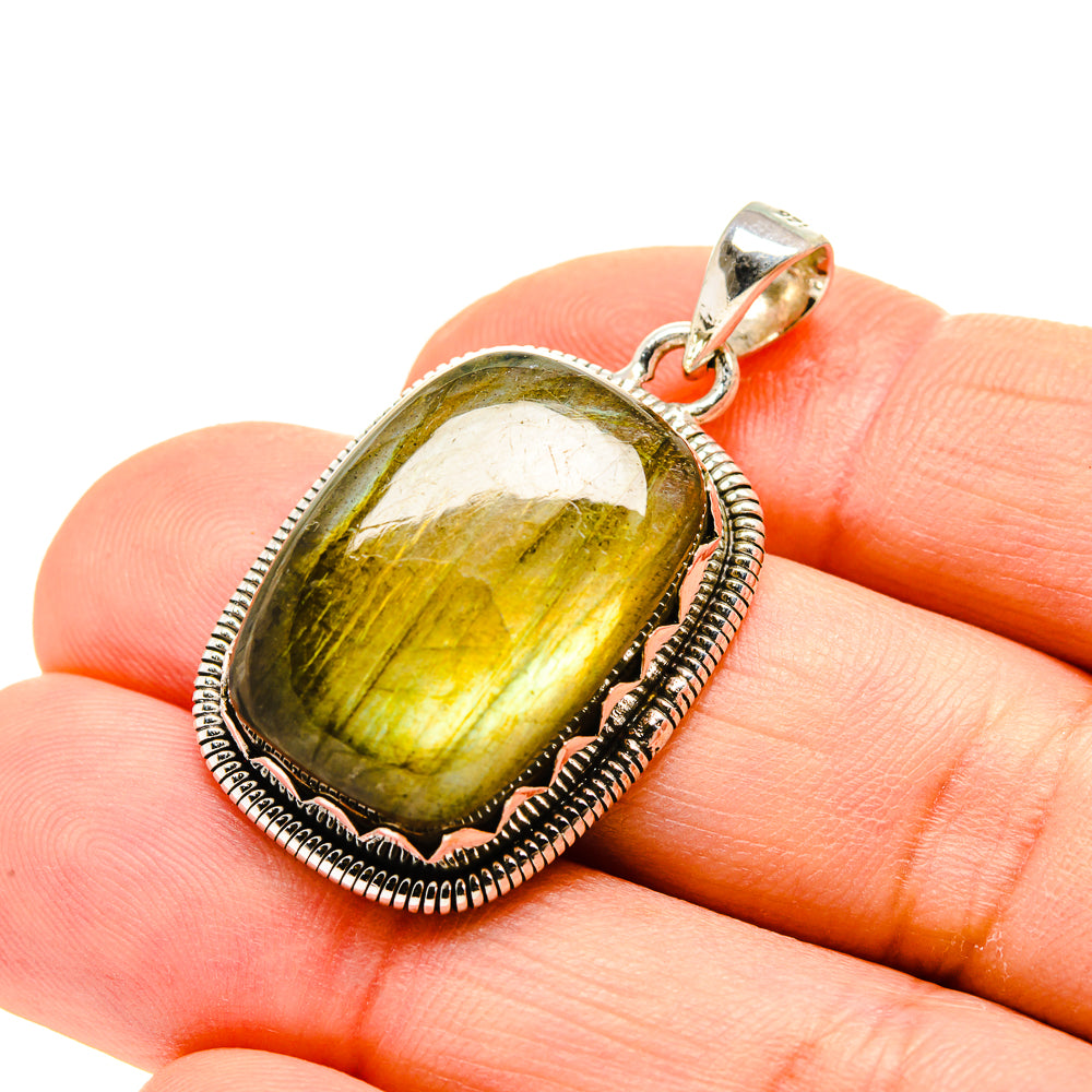 Labradorite Pendants handcrafted by Anasilvercos - PD753895
