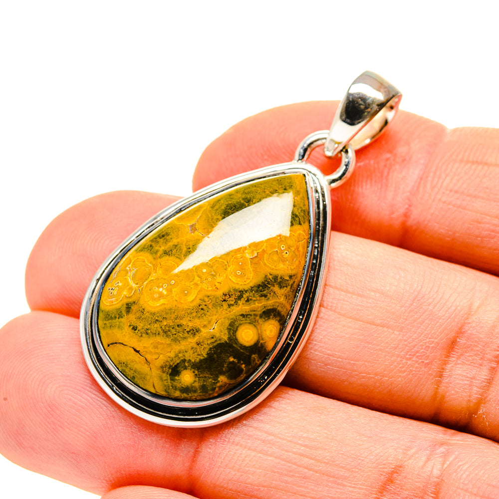 Ocean Jasper Pendants handcrafted by Anasilvercos - PD753897