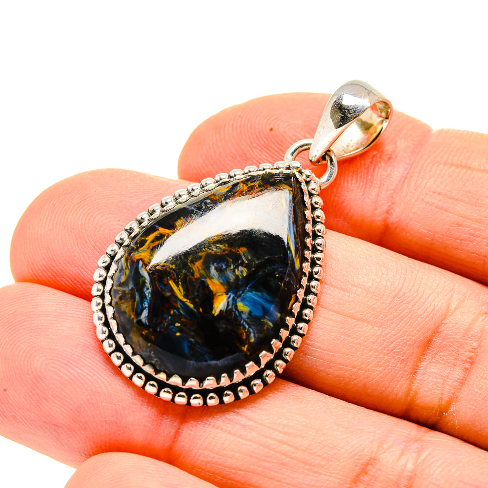 Pietersite Pendants handcrafted by Anasilvercos - PD753899