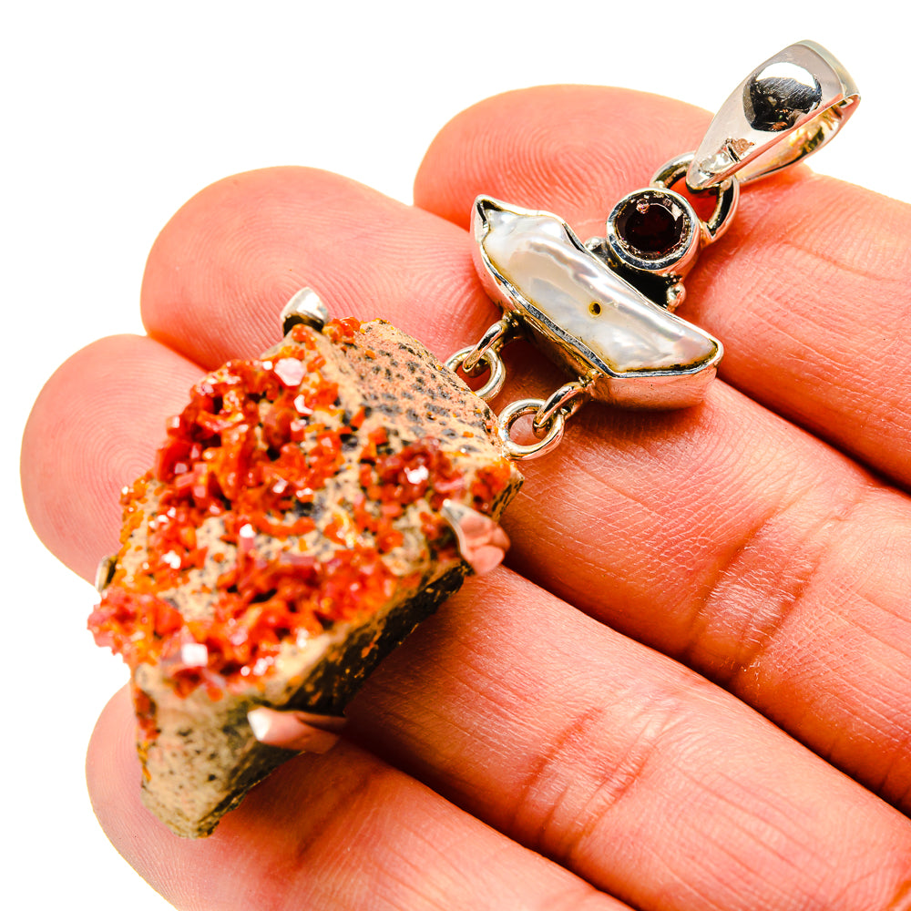 Vanadinite Pendants handcrafted by Anasilvercos - PD753909