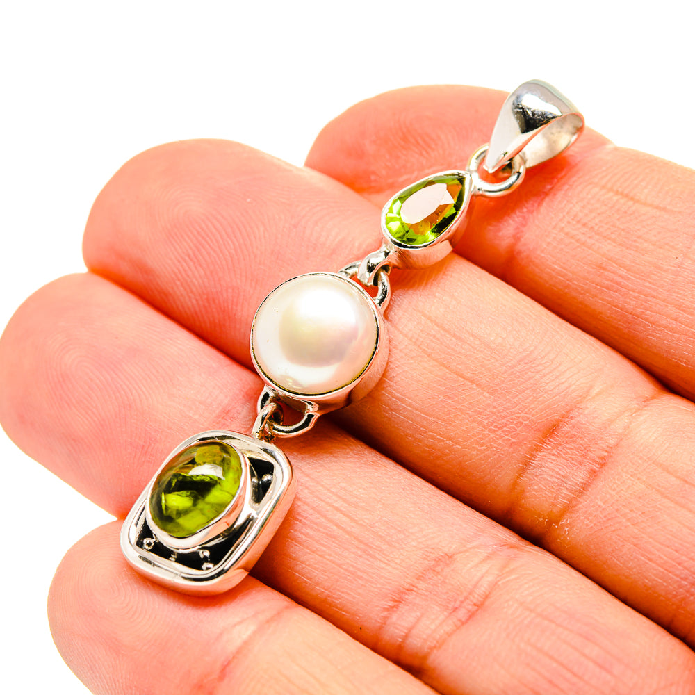 Peridot Pendants handcrafted by Anasilvercos - PD753930