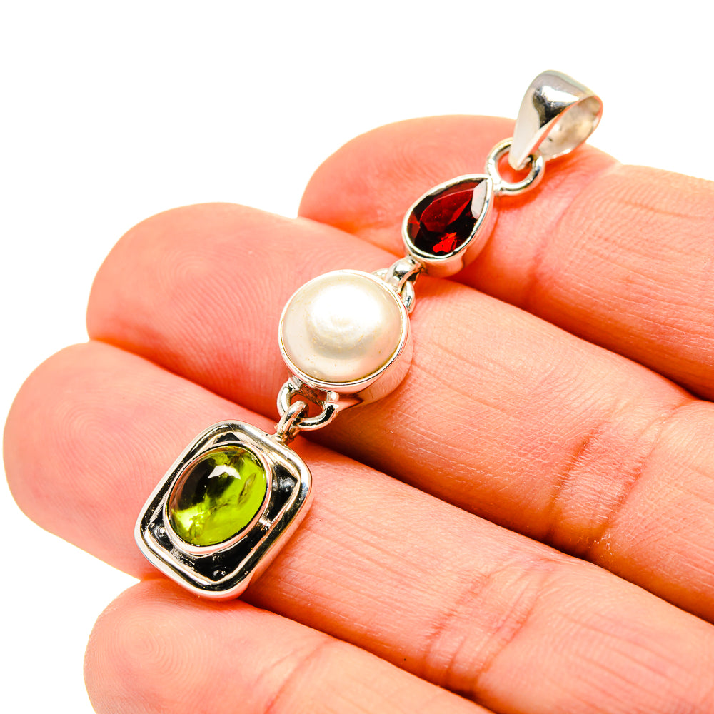 Peridot Pendants handcrafted by Anasilvercos - PD753932
