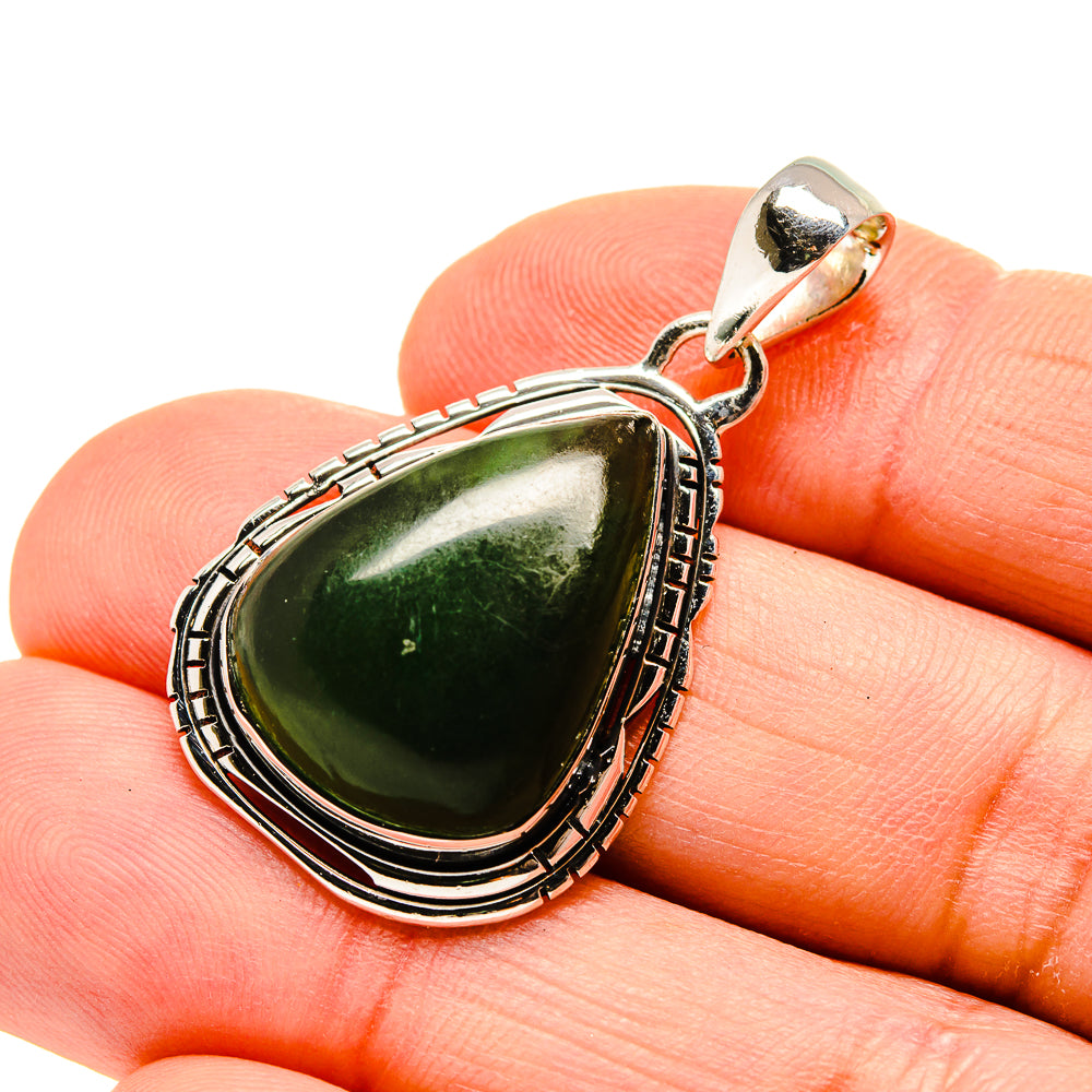 Nephrite Jade Pendants handcrafted by Anasilvercos - PD753938