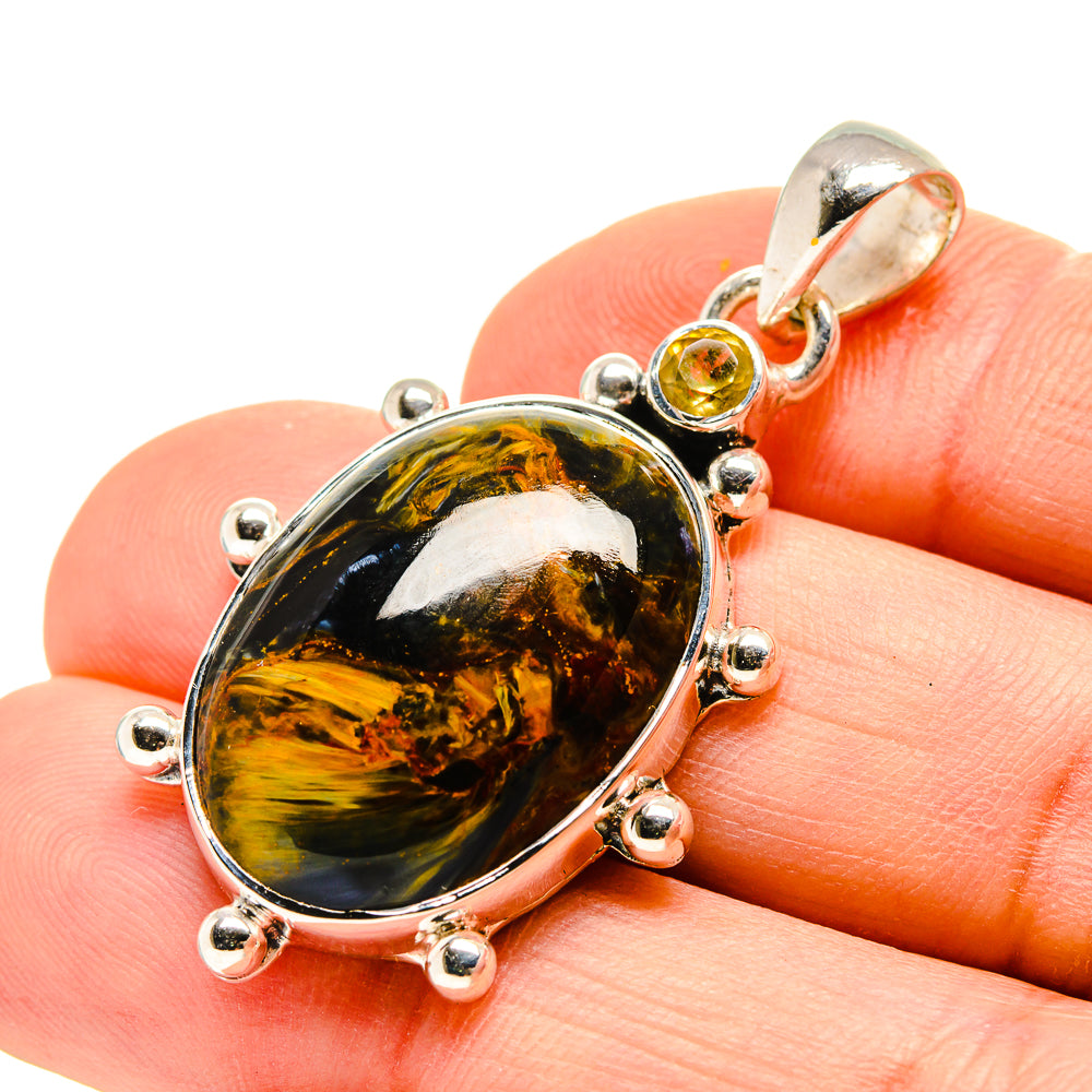 Pietersite Pendants handcrafted by Anasilvercos - PD753959