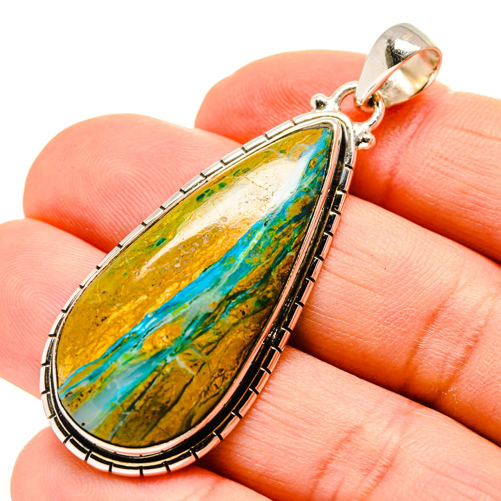 Peruvian Opal Pendants handcrafted by Anasilvercos - PD753970