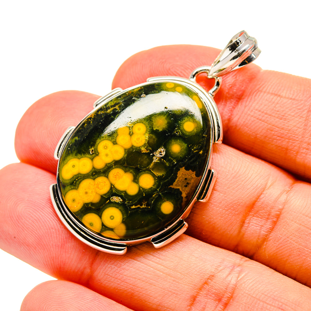 Ocean Jasper Pendants handcrafted by Anasilvercos - PD753997