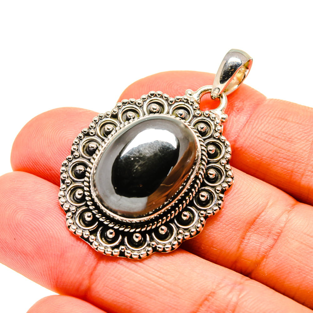 Hematite Pendants handcrafted by Anasilvercos - PD753998