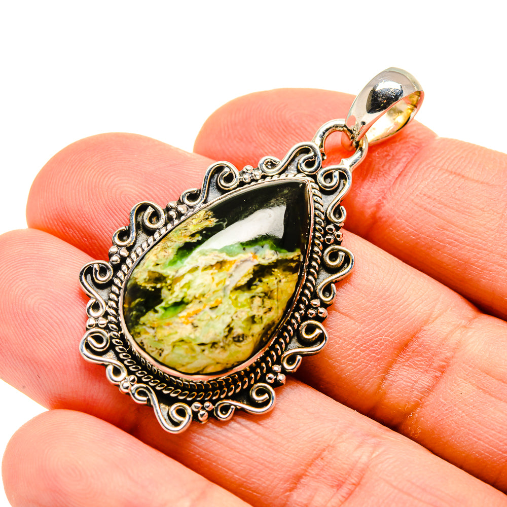 Rainforest Opal Pendants handcrafted by Anasilvercos - PD754009