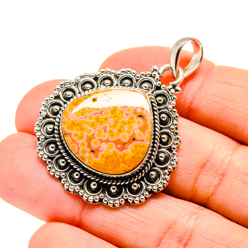 Ocean Jasper Pendants handcrafted by Anasilvercos - PD754014