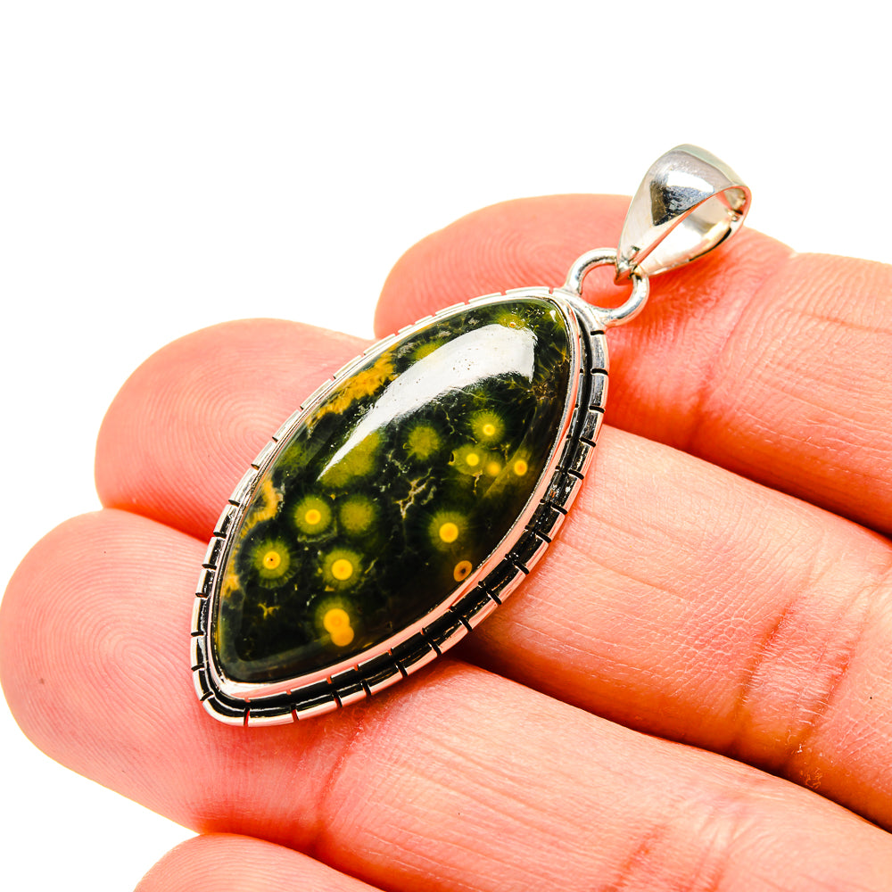 Ocean Jasper Pendants handcrafted by Anasilvercos - PD754025
